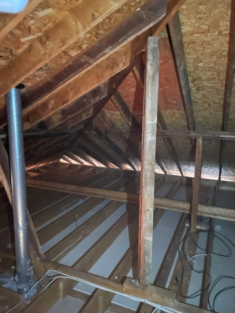attic before Restoration